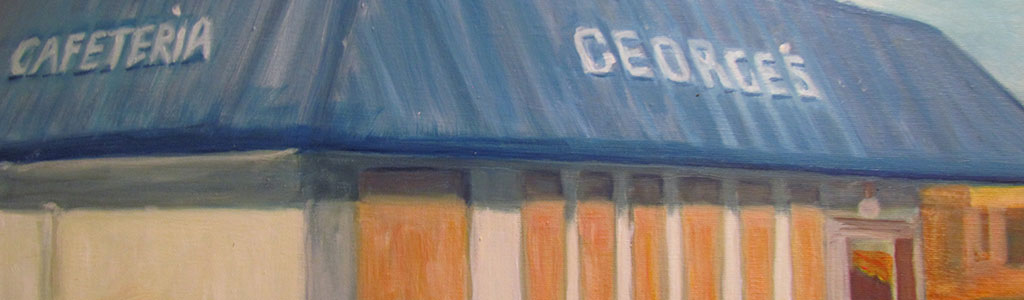 Painting of George's Cafe
